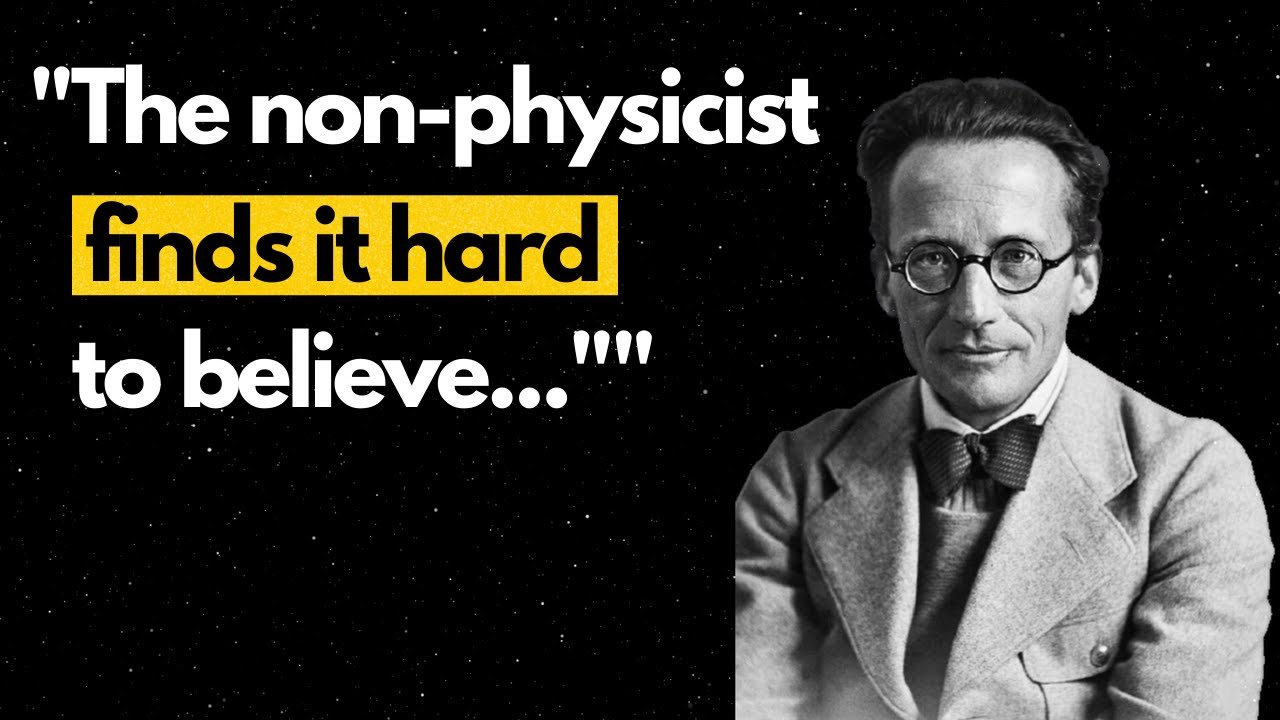 Erwin Schr&ouml;dinger shows us how delving into science ultimately raises philosophical questions.