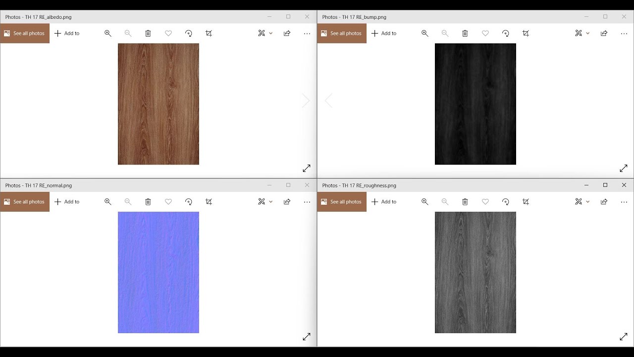 Membuat texture material maps PBR sendiri untuk Enscape