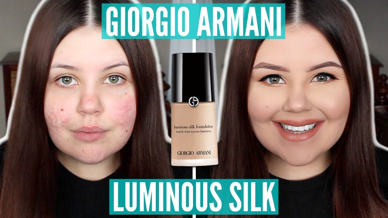 First Impressions | Giorgio Armani Luminous Silk Foundation (Acne Scarring/Dry Skin)