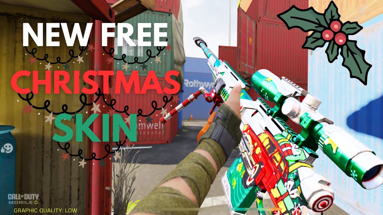 NEW FREE sniper skin in cod mobile!