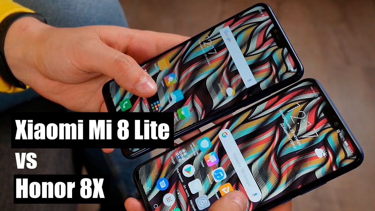 Xiaomi Mi 8 Lite против Honor 8x / Сравнение лучших доступных смартфонов