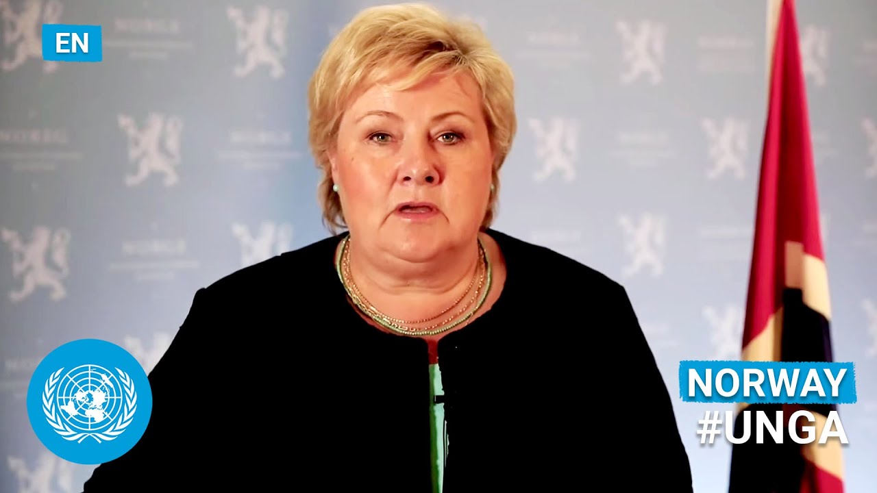 🇳🇴 Norway - Prime Minister Addresses General Debate, 76th Session (English) | #UNGA