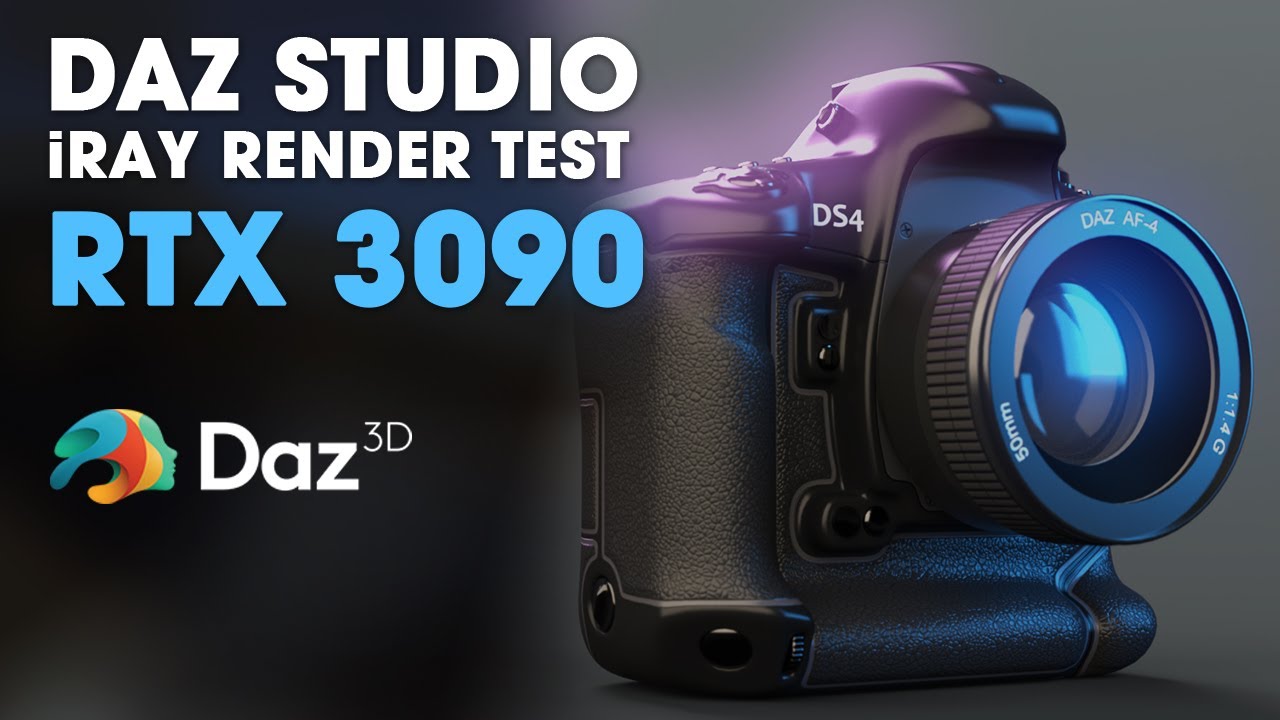 RTX 3090 Real-time Rendering Test ~ DAZ Studio Nvidia Iray Product Render