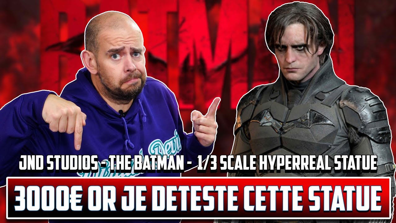 Je Dépense 3000 Euros or Je Deteste Cette Statue !  Pourquoi ?THE BATMAN JND STUDIOS 1/3 SCALE