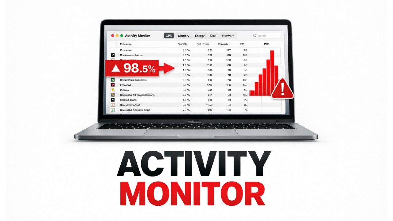 How To Use Activity Monitor On Mac | How to Monitor CPU, RAM & Fix Slow Apps