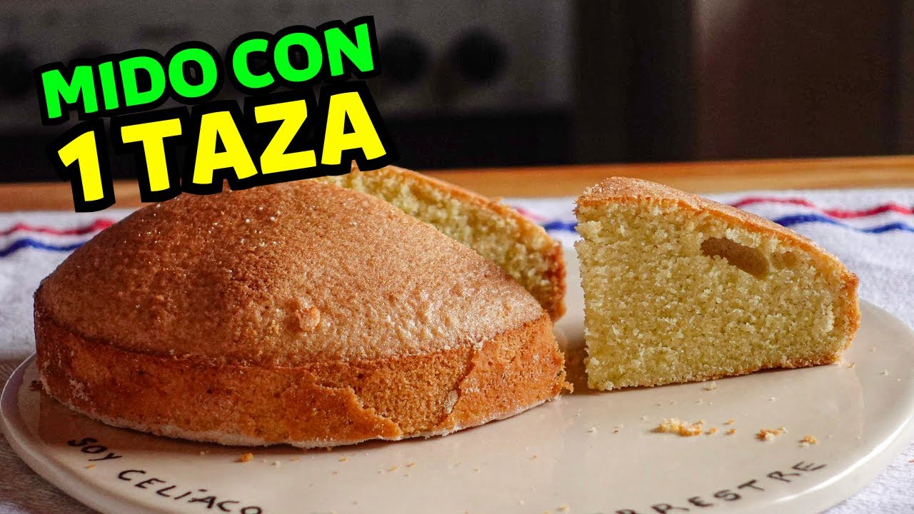🔰 TORTA sin gluten con 2 TAZAS de harina de ARROZ  [super económica]