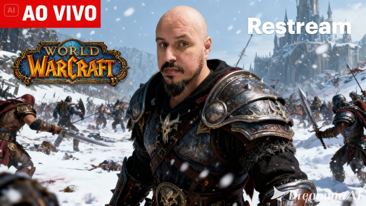 LIVE AGORA - World of Warcraft - VENHA SE DIVERTIR - Gameplay, Boa Conversa e Diversão