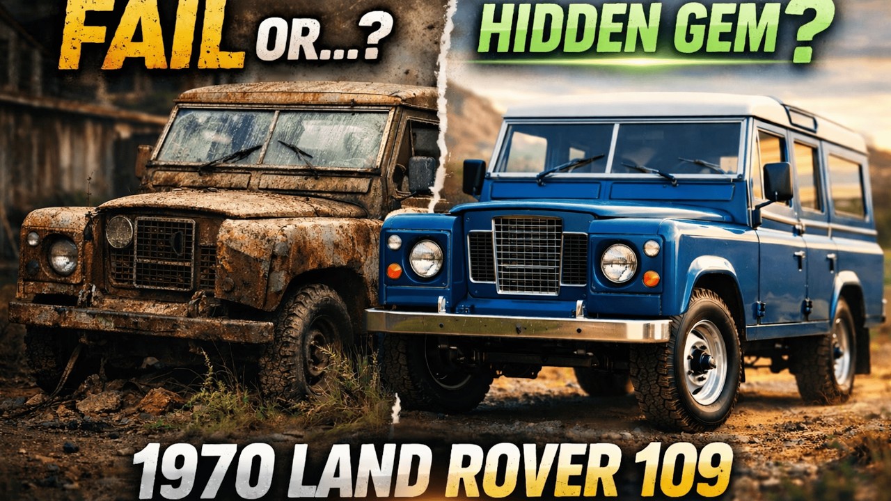 The 1976 Land Rover 109 Restoration: A Fail or a Hidden Gem for Off-Road Fans #asmrrestoration