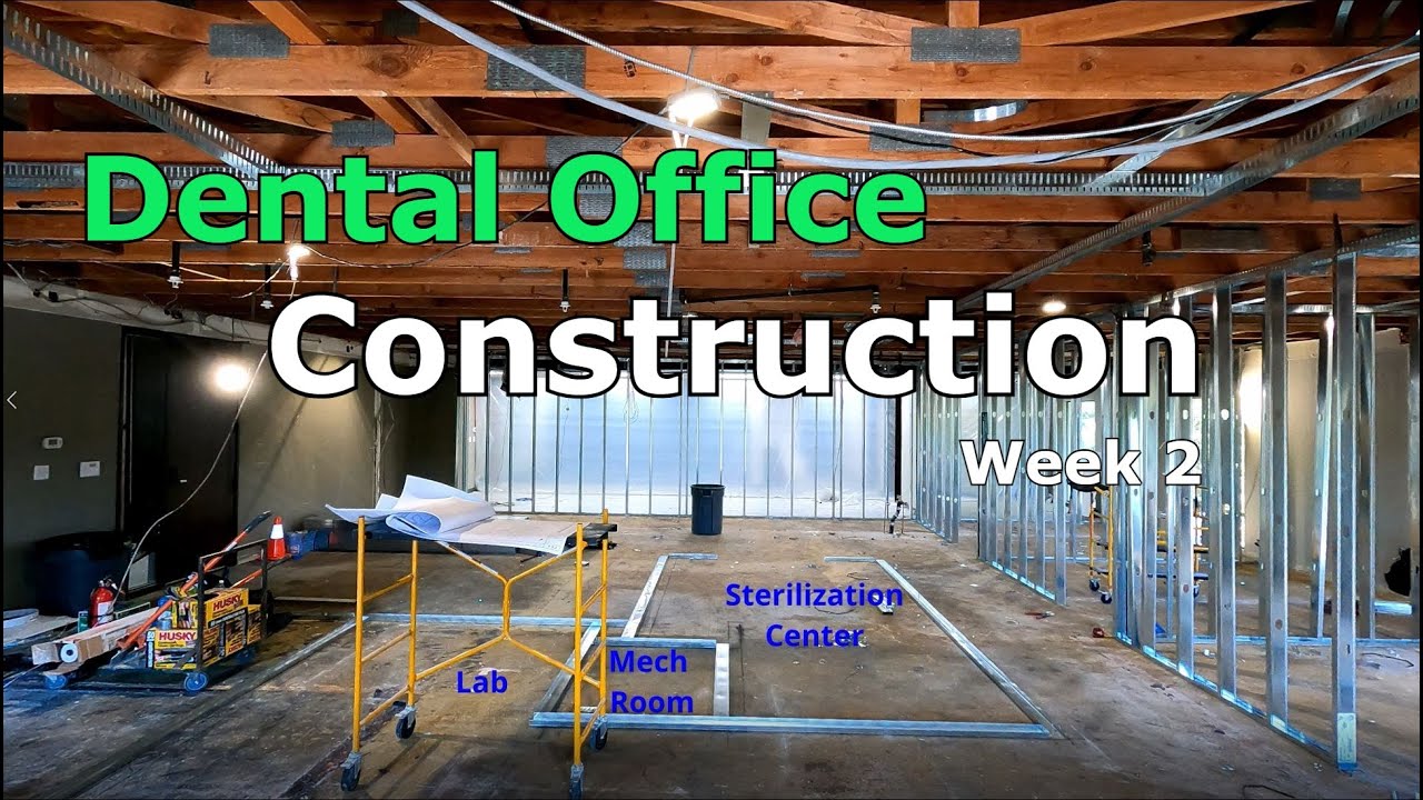 Dental Office Construction Time-Lapse Framing