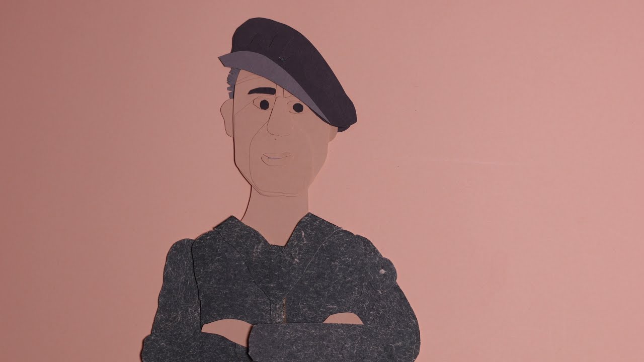 Gorzowska Aleja Osobowości Paweł Zacharek /Gorzow personality avenue/ Paper cut animation