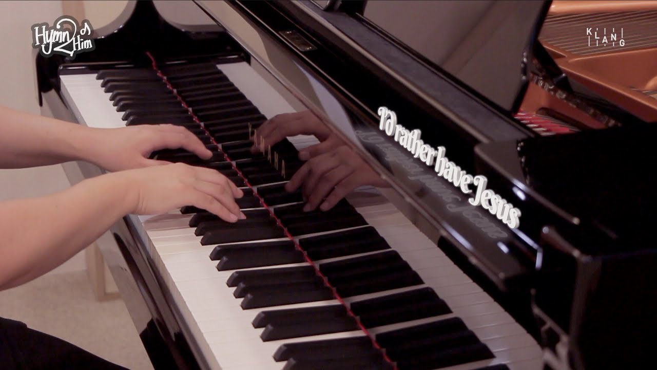 [Hymn] I'd Rather Have Jesus | Piano Worship