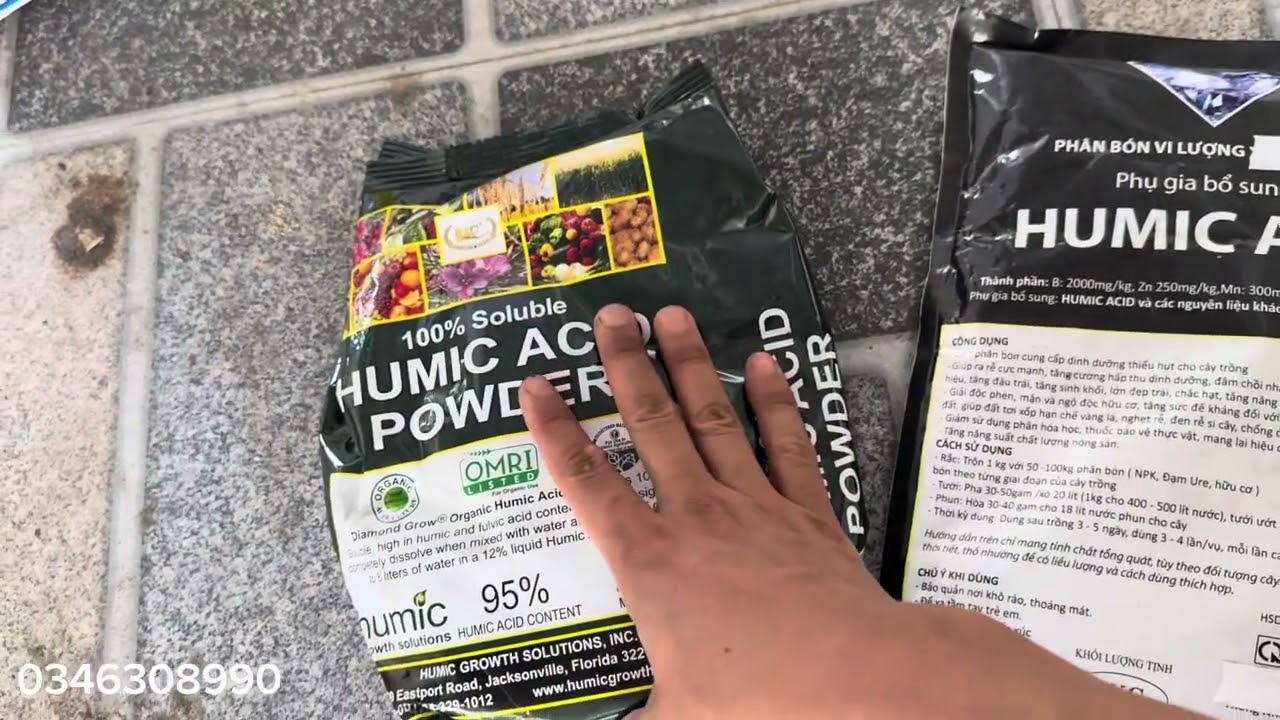 Phân Biệt Humic Mỹ Hàng Chuẩn Và Hàng Nhái