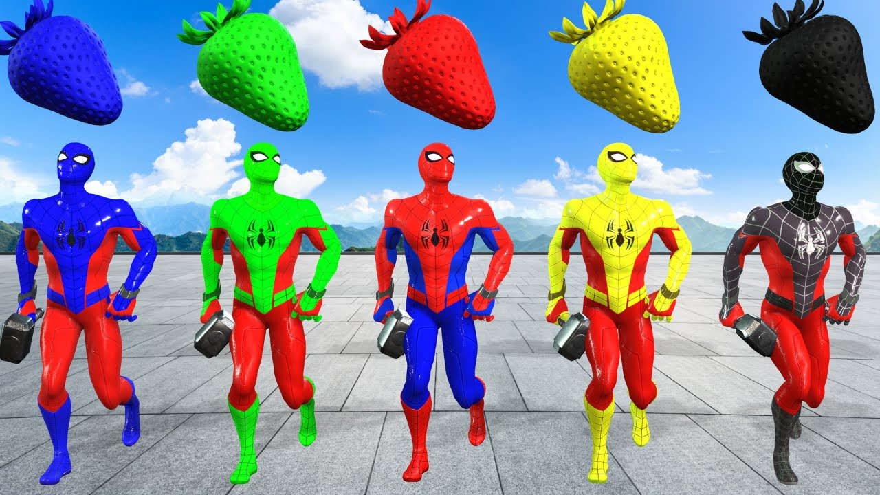 GAME PLAYING TEBAK GAMBAR TOP SUPERHERO I AVENGERS, CAPTAIN AMERICA, SPIDER MAN, IRON MAN, HULK