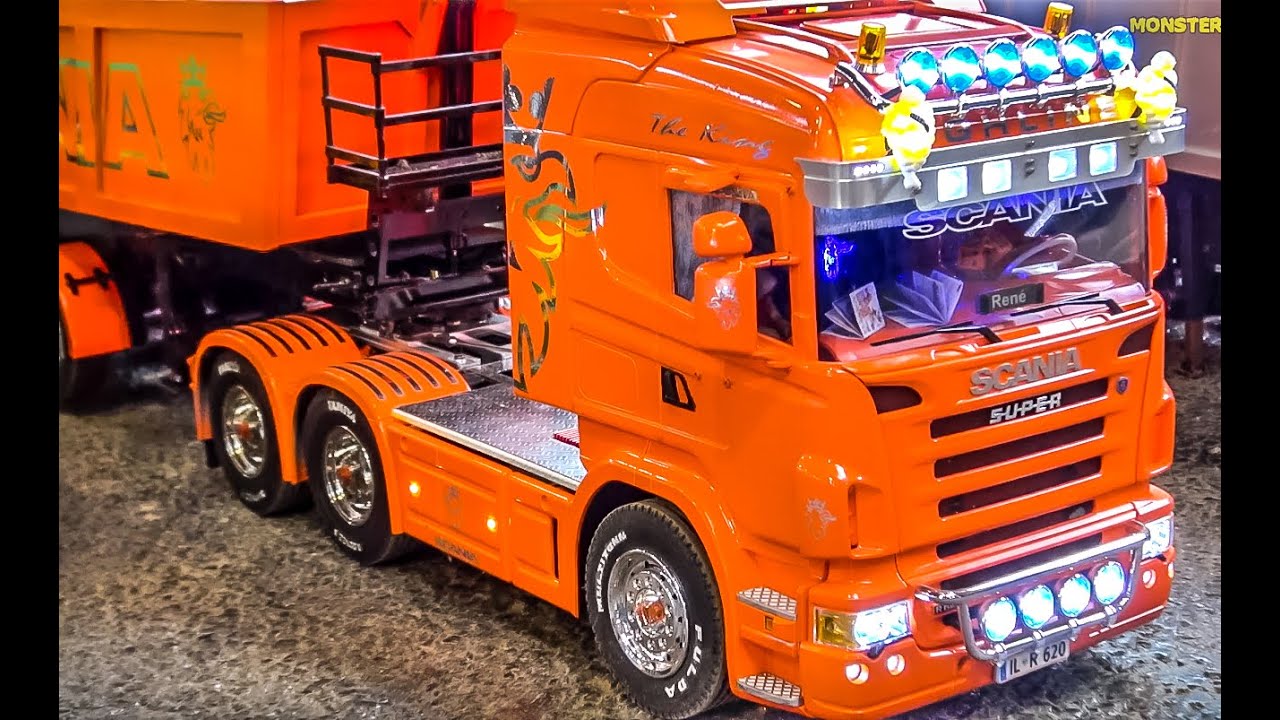 RC Truck SPECIAL! Fantastic R/C Scania trucks in Action!