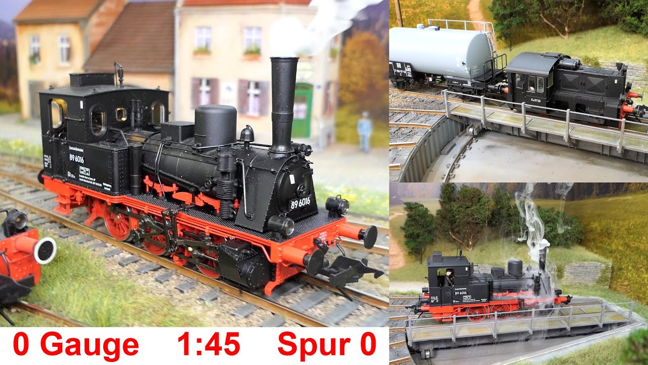 Spur 0 Rangier-Modul-Anlage Kleinlaubnitz 3,9m @ MVG Museum 3/25 – 1:45 Segmentscheibe, Lenz-Züge ..