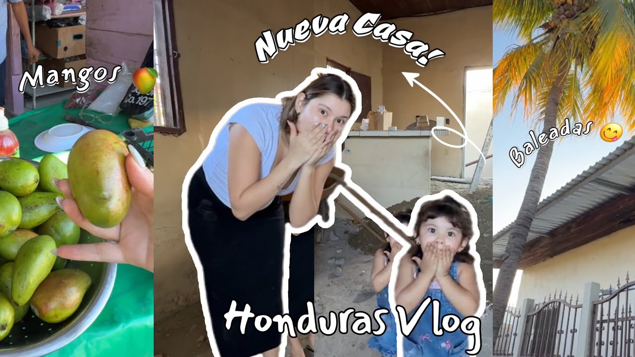 Compro Mangos! Pido Baleadas y Enseño La Casa en Medio Construccion en Honduras 