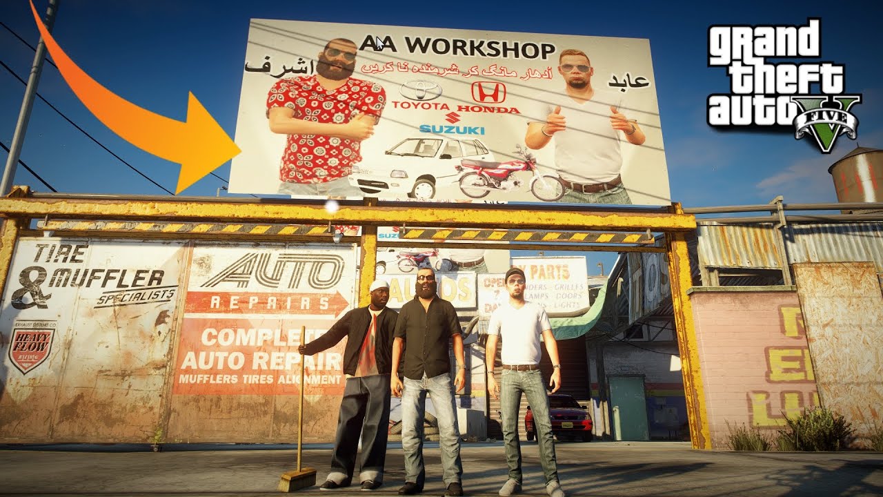 ASHRAF BHAI'S WORKSHOP IS READY! | GTA 5 MODS