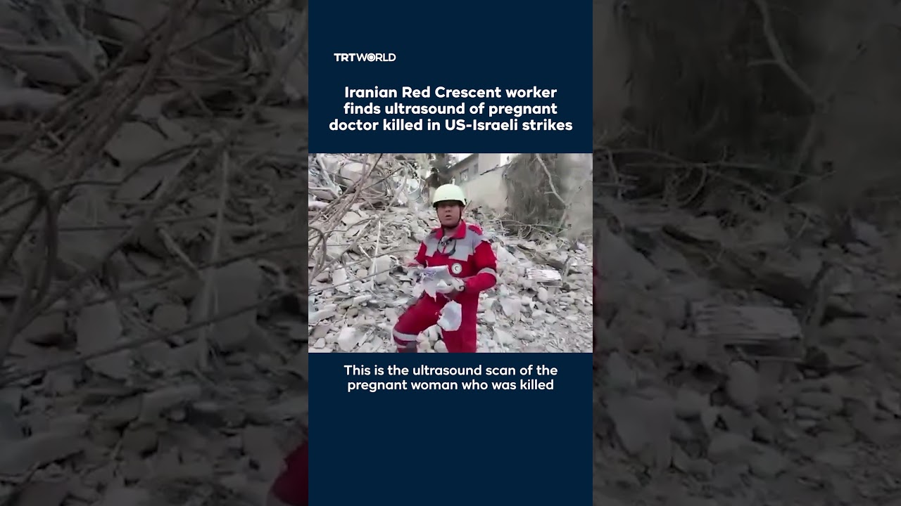 Сотрудник иранского Красного Полумесяца обнаружил снимок УЗИ беременной женщины-врача, погибшей в...