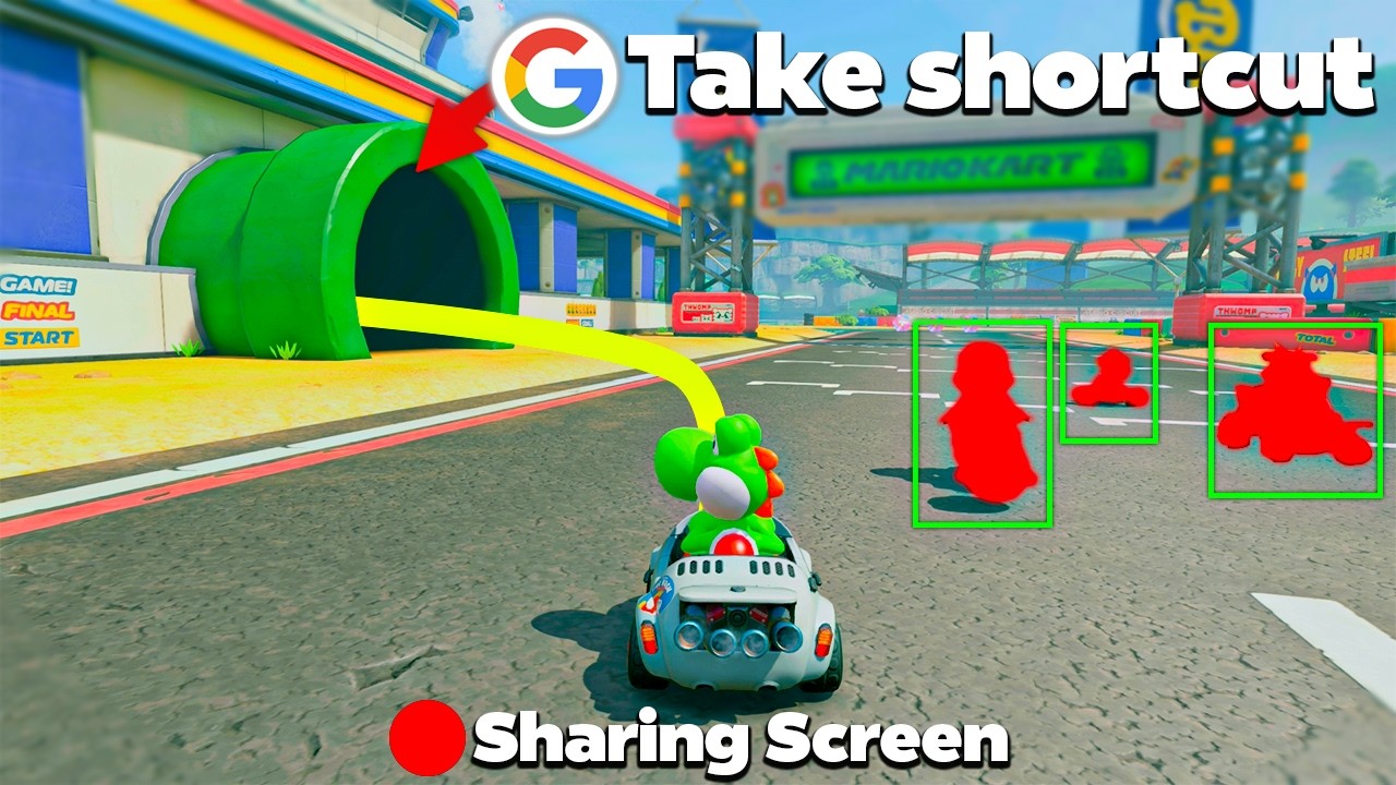 Can Screen Sharing to an AI Help You Win in Mario Kart World?