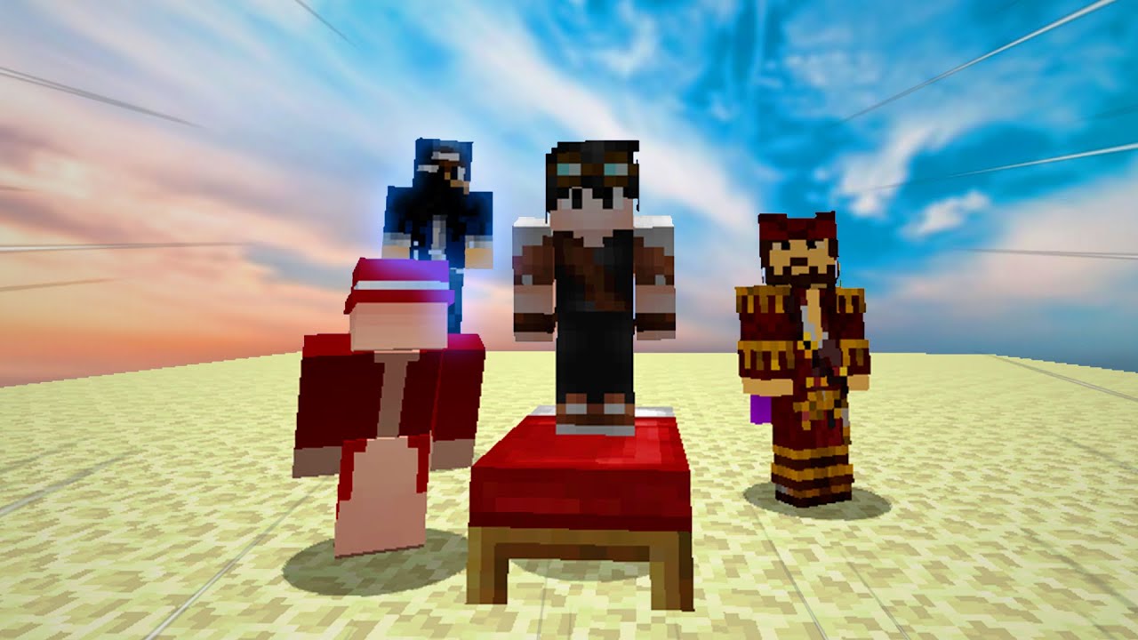os youtubers proplayers e eu jogando bedwars kkkk