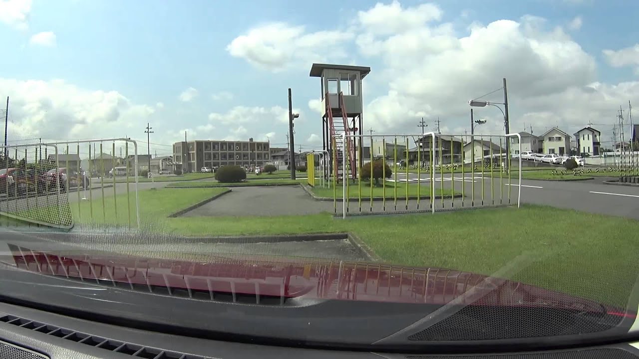 [ok07002]所内コース：宇都宮岡本台自動車学校