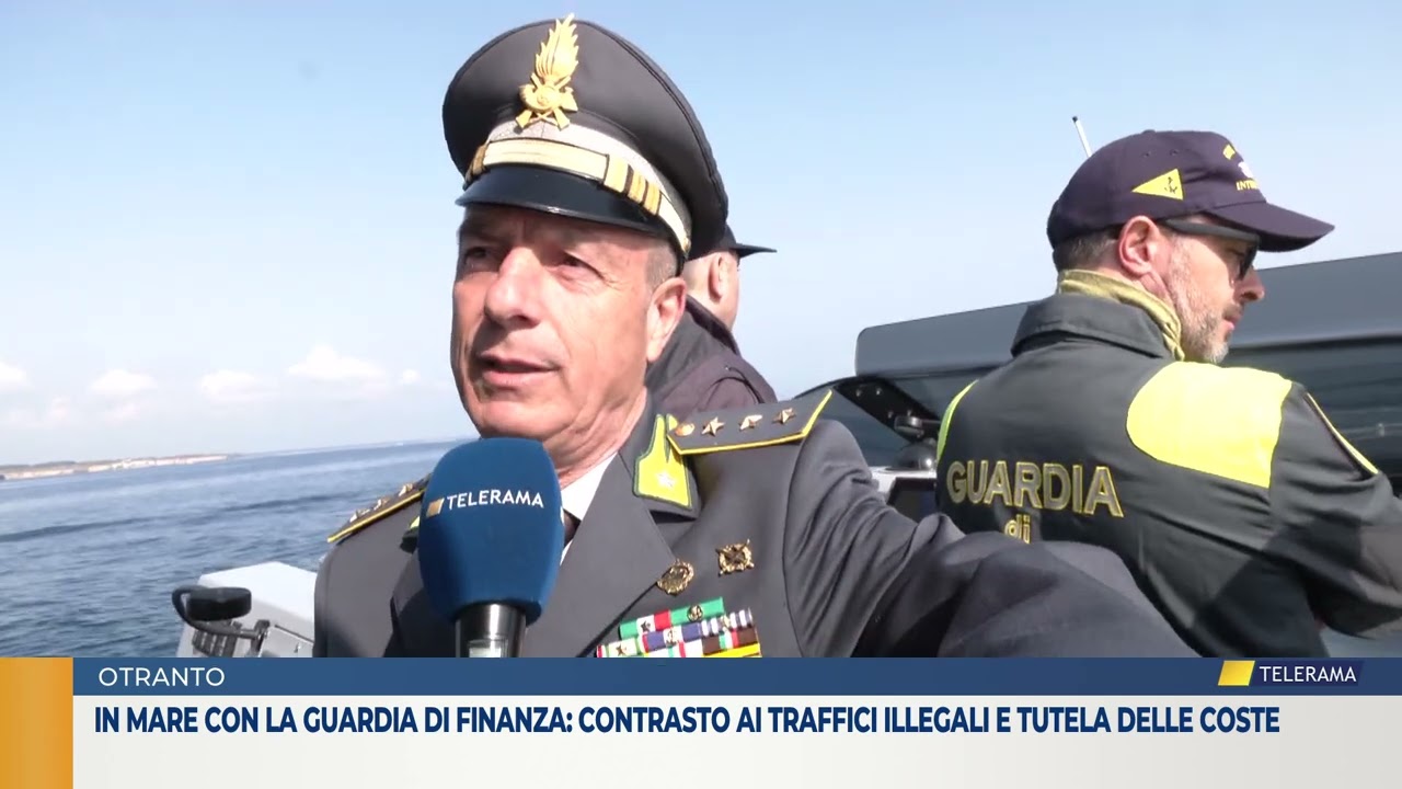 In mare con la guardia di finanza: contrasto ai traffici illegali e tutela delle coste
