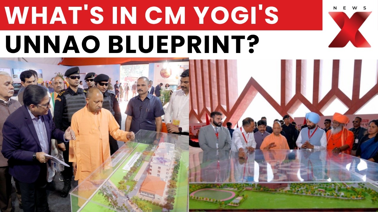 CM Yogi in Unnao: Yogi Adityanath Unveils Expressway, Industrial Growth Plans For Unnao | NewsX