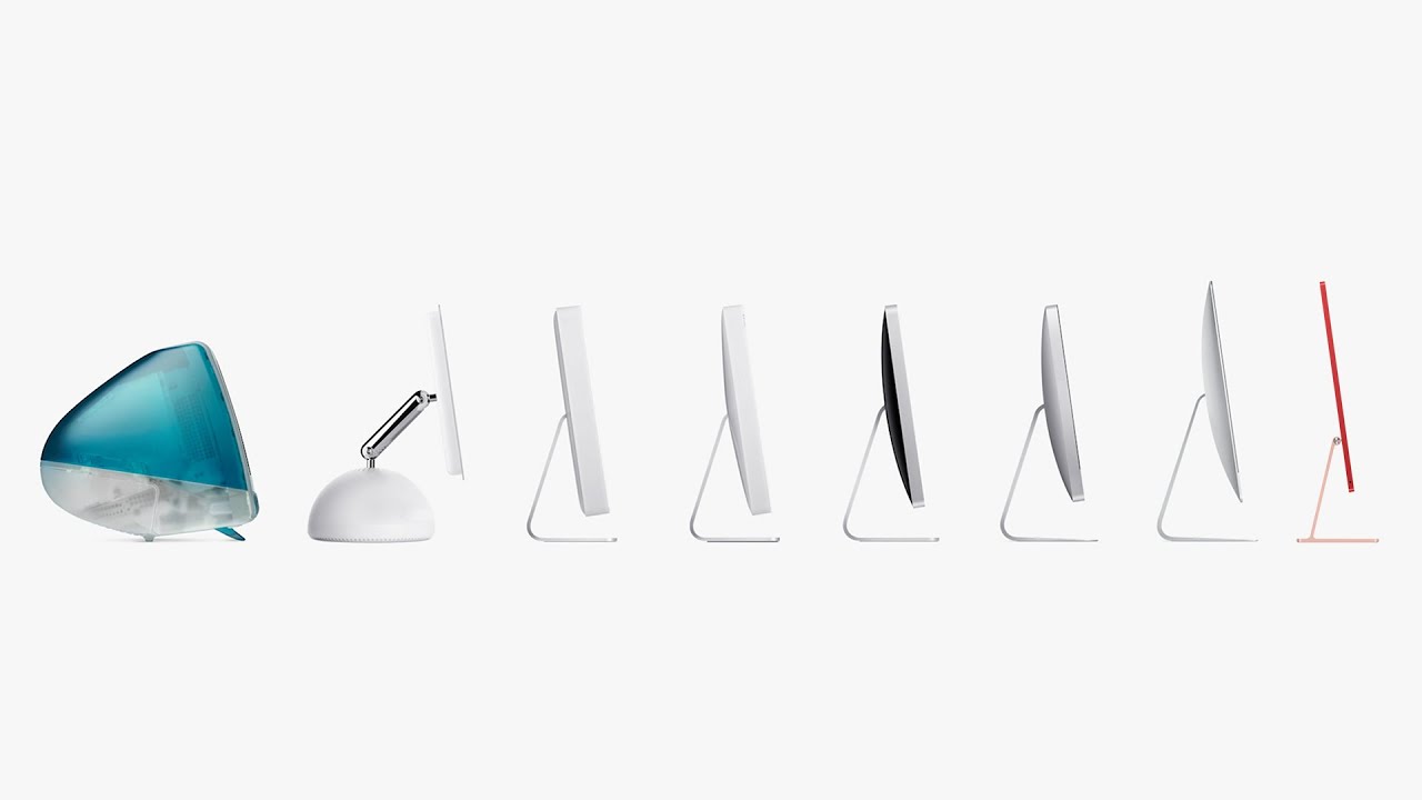 Watch iMac's Evolution! (1998 - 2021 supercut)