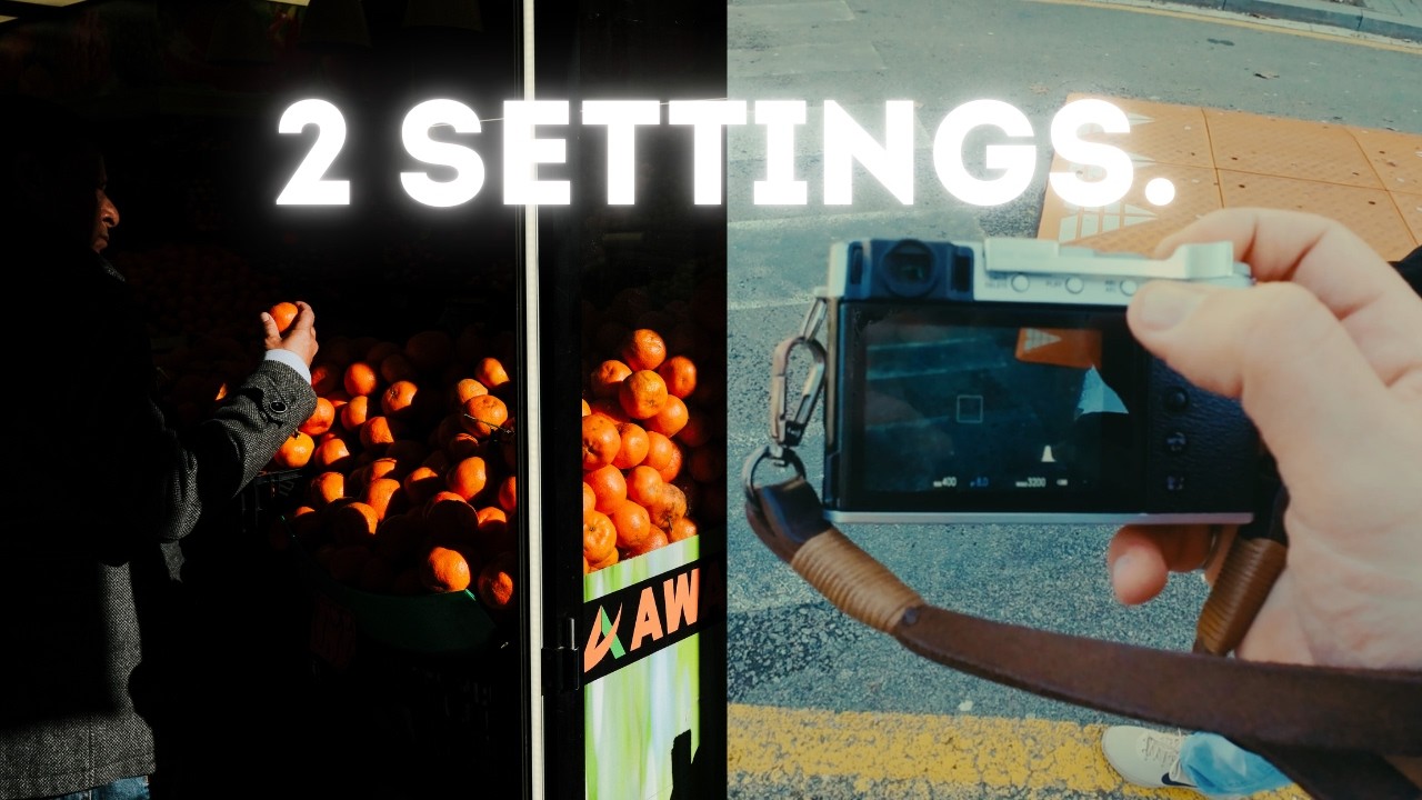 How I get Sharp and Clean Street Photos