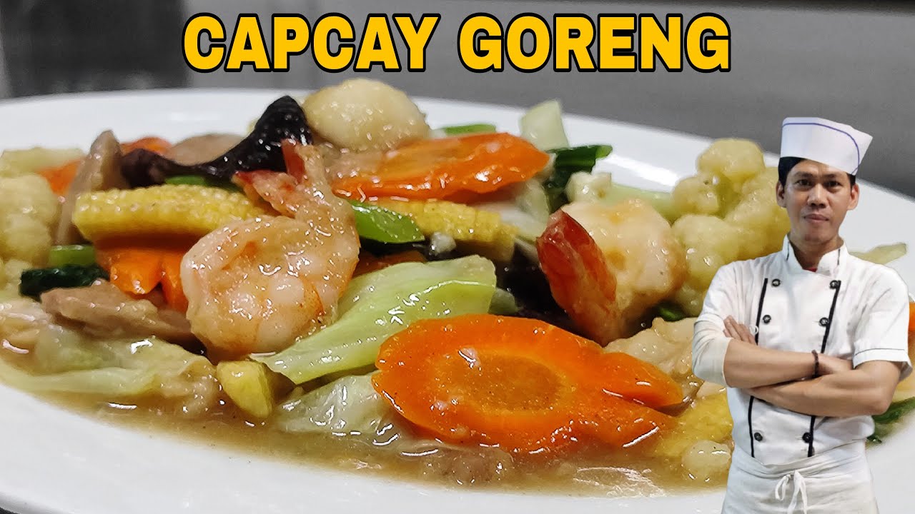 Resep capcay goreng kombinasi | style restoran | ala nanang kitchen