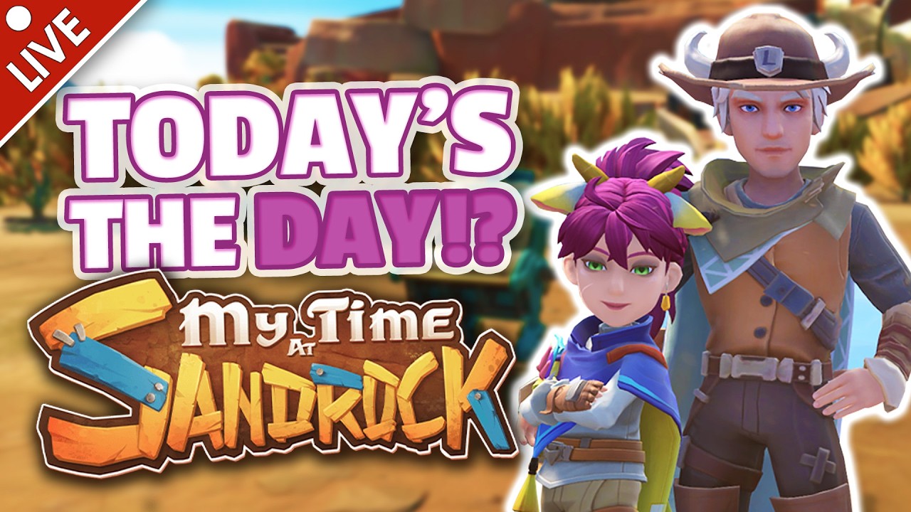 🔴 Will Logan PROPOSE today!? My Time at Sandrock: ENEMIES TO LOVERS [25]