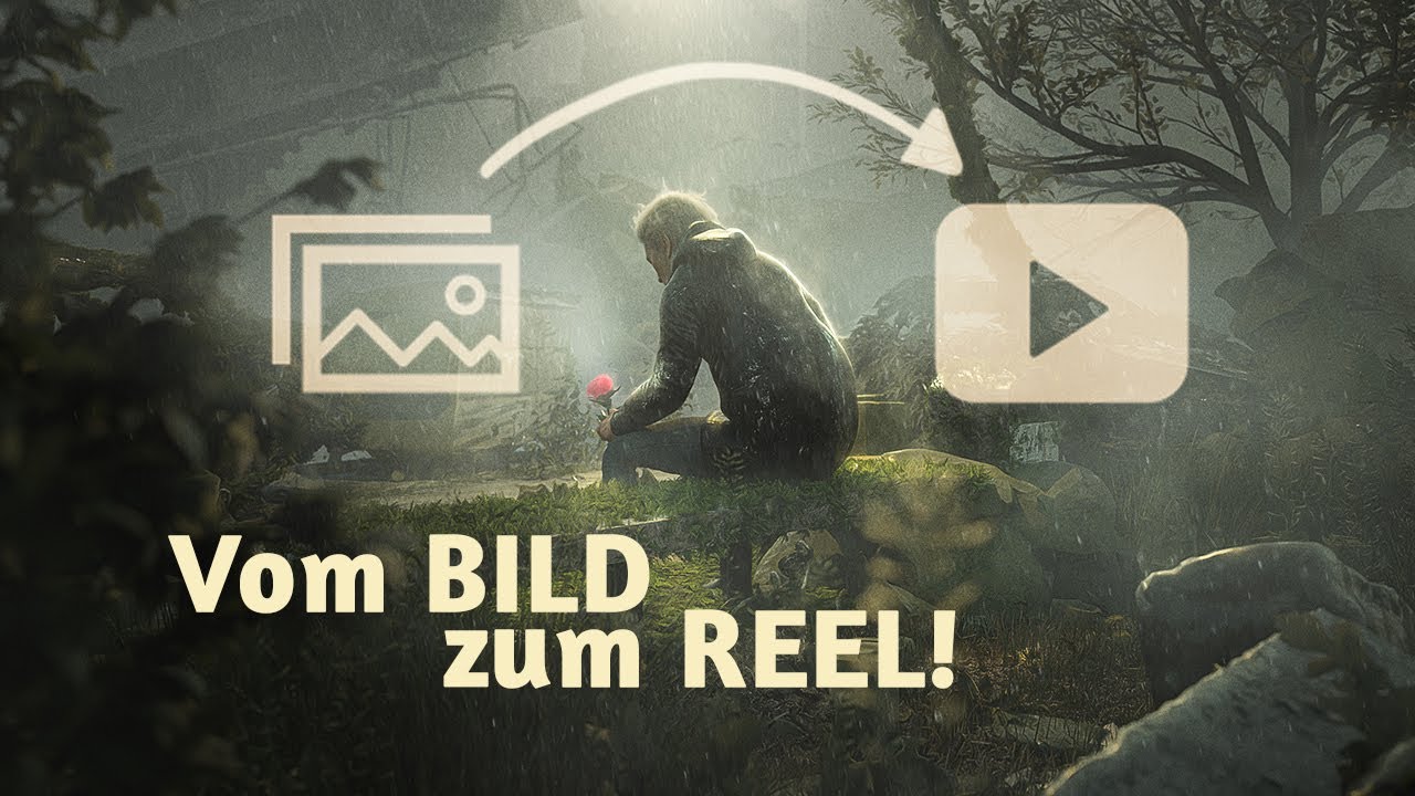 Statische Bilder EINFACH zum Leben erwecken! Perfekt für Reels!