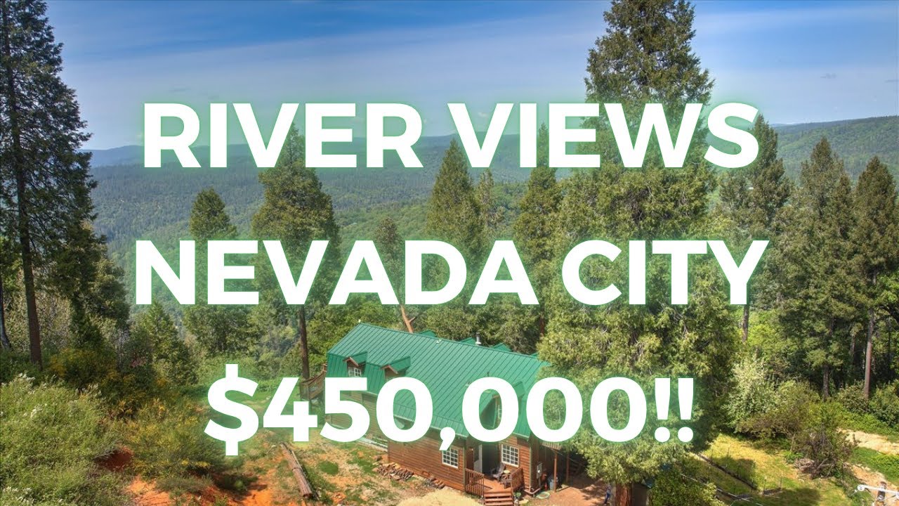 $450k!! 20-Acre Dream Property in Nevada City | Breathtaking Views, River Proximity & Total Privacy!