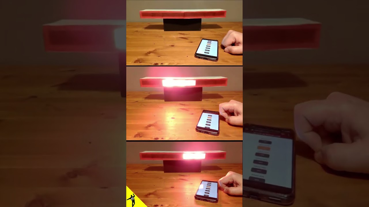 DIY KNIGHT RIDER KITT SCANNER #shorts