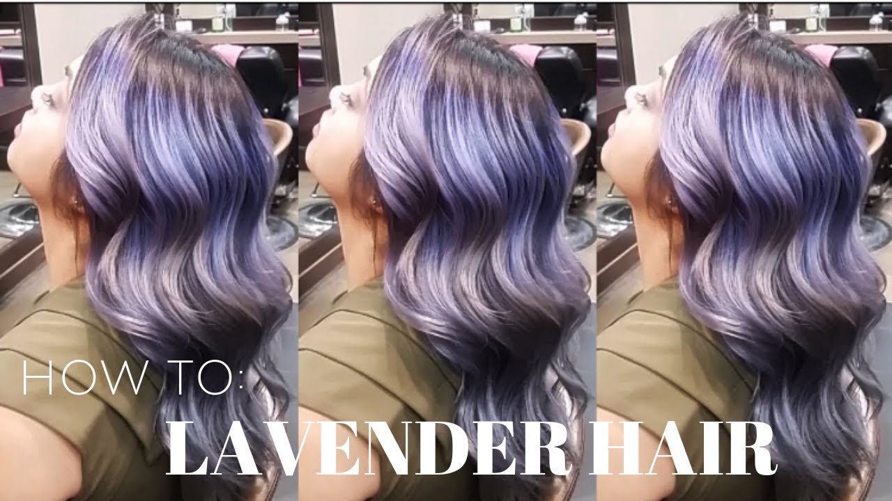 how to get LAVENDER HAIR