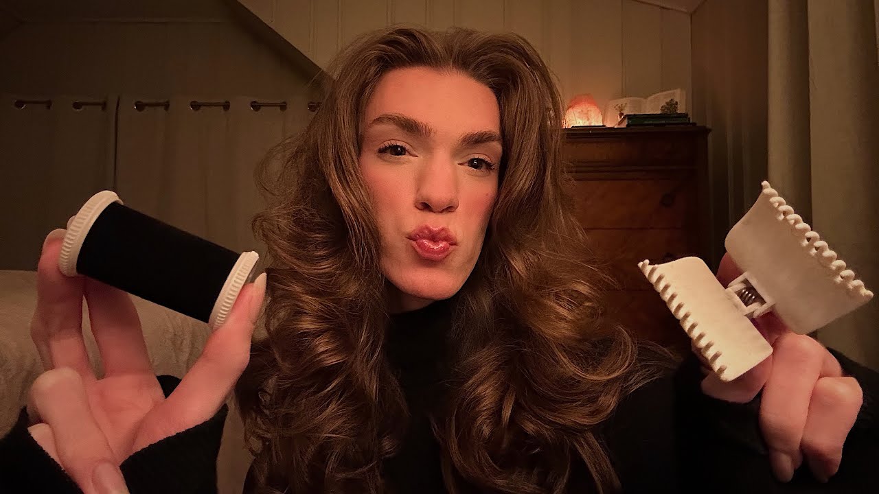 asmr doing your hair 🦢