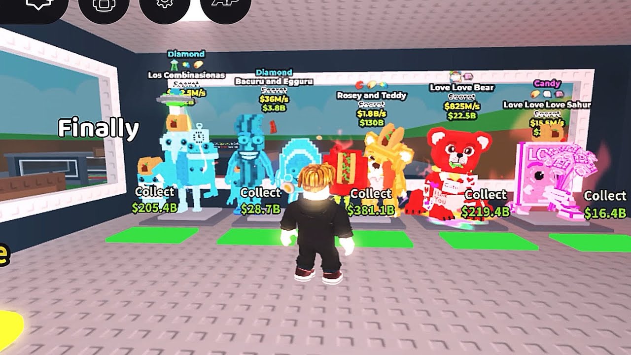 Finally I Got ROSEY AND TEDDY Secret Brainrot In Steal a Brainrot 