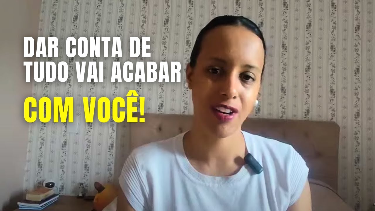Como parei de dar conta de tudo e retomei a minha vida de volta.