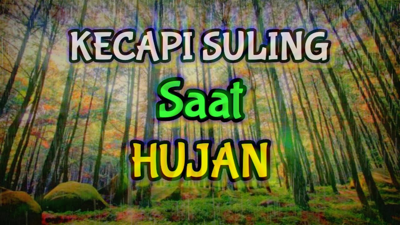 INSTRUMENT - KECAPI SULING - SAAT HUJAN