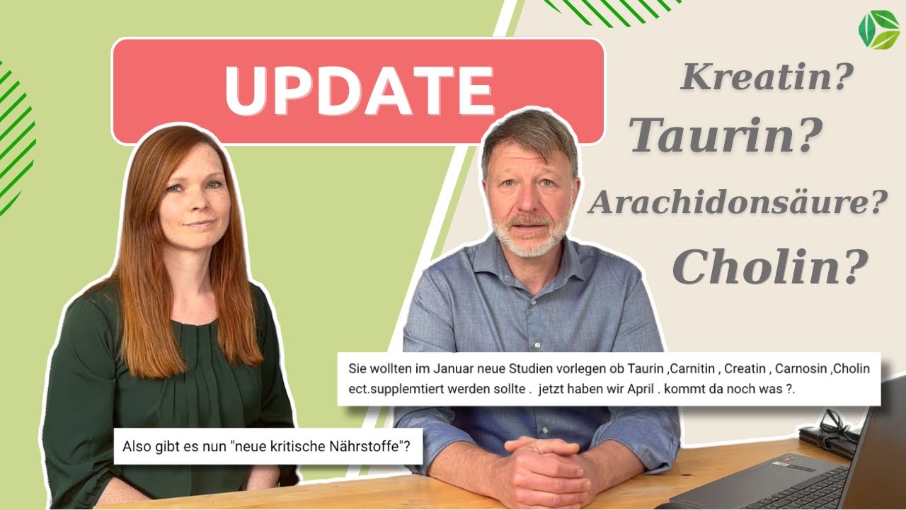 UPDATE: Cholin, ARA, Taurin & Kreatin kritisch? Was ergeben die Daten? Aussagen bereits möglich?