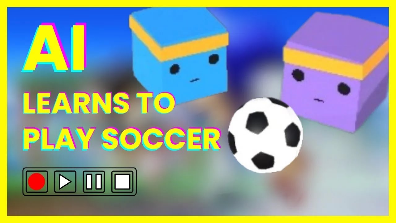 AI Learns to Play Soccer Deep Reinforcement Learning