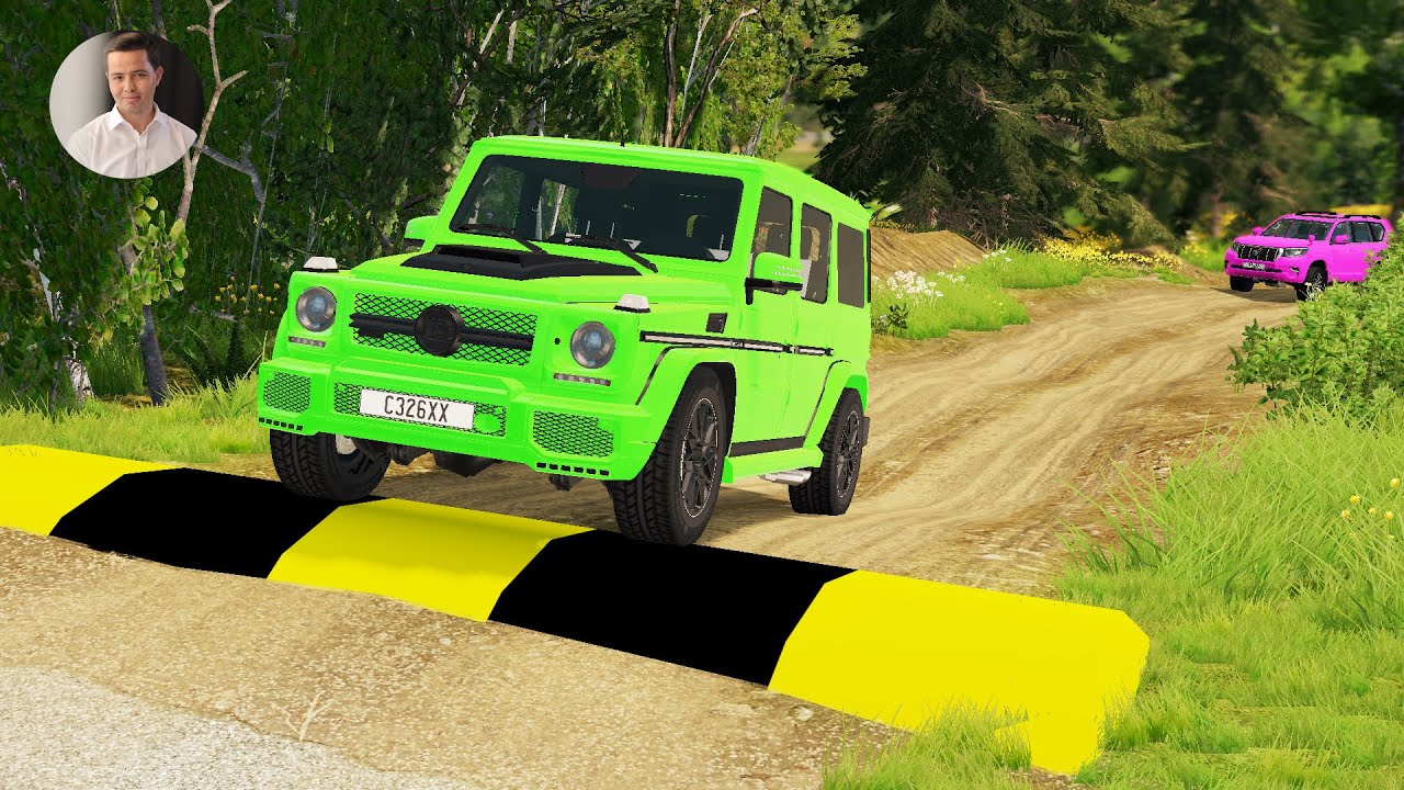 Cars vs Speed Bump  #0015