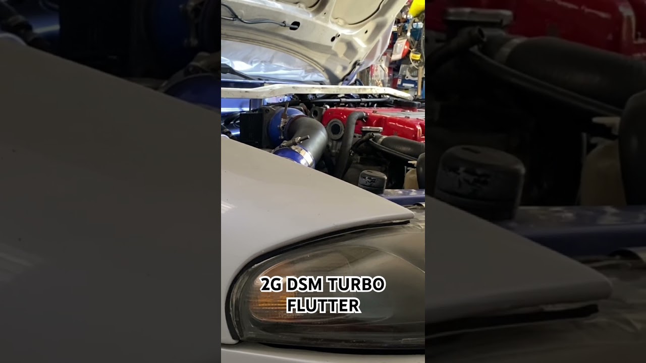 My 2G DSM Turbo Flutter. #mitsubishi #eclipse #dsm #4g63 #flutter #surge