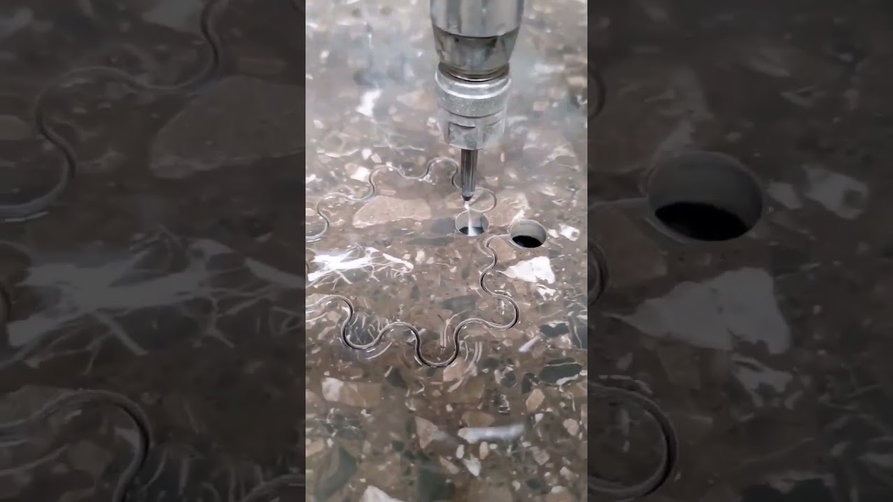 water jet cutting technology for Granite and marbles