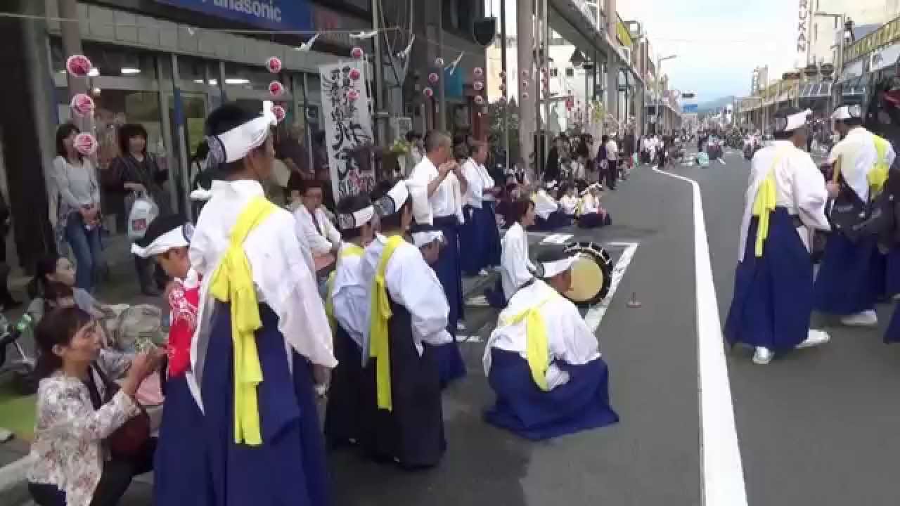 花巻まつり-2015／神楽権現舞パレード（岩手県花巻市）