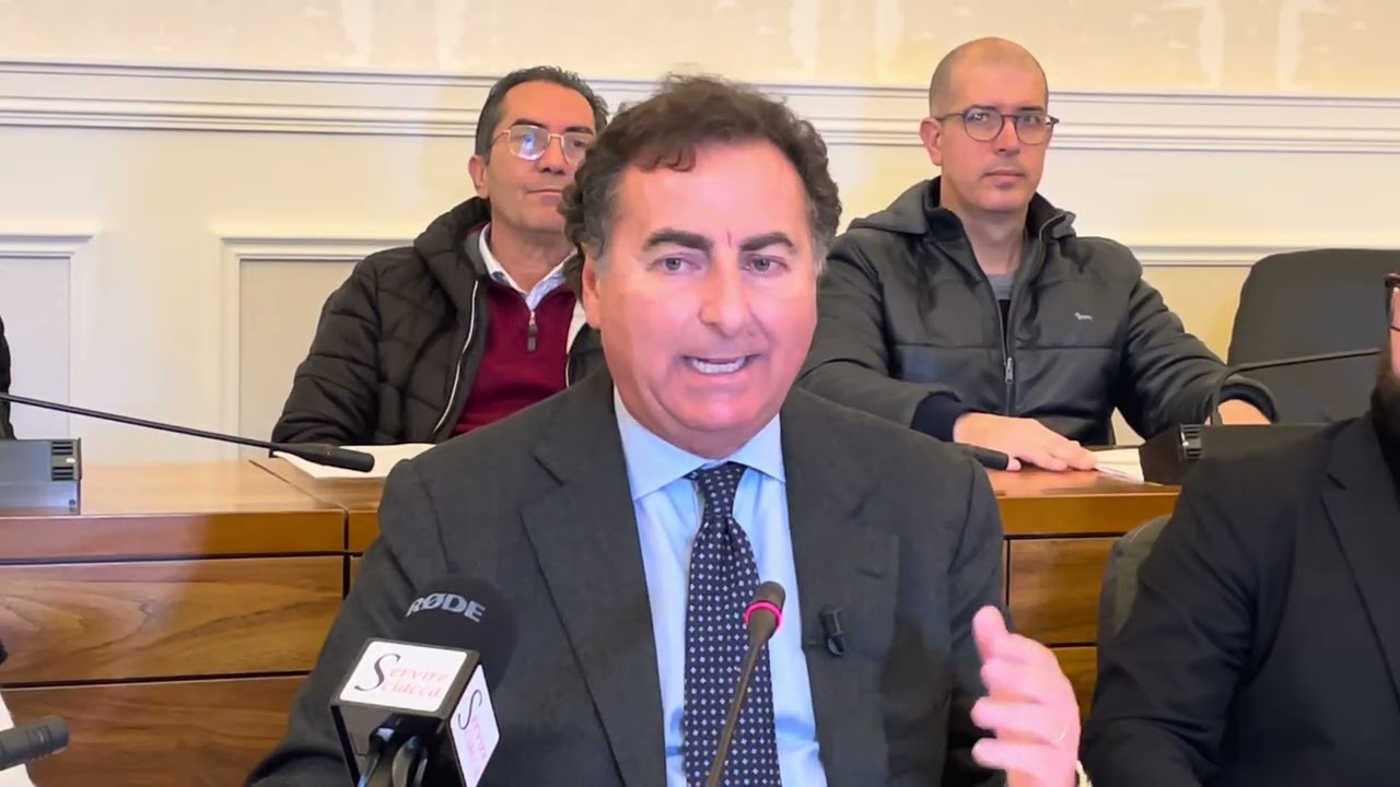 LA CONFERENZA STAMPA DI FINE ANNO DI IGNAZIO MESSINA, PRESIDENTE DEL CONSIGLIO COMUNALE DI SCIACCA 