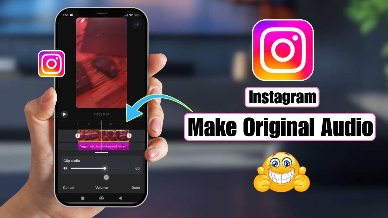 Как создать оригинальное аудио в Instagram