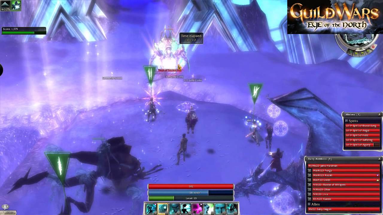 Guild Wars Hall of monuments points  8 to 15 walk through