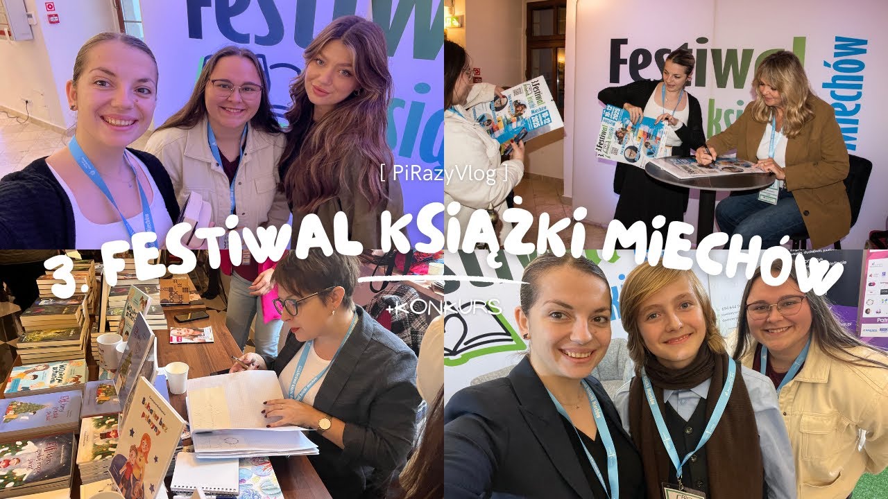3. FESTIWAL KSIĄŻKI W MIECHOWIE!    || +KONKURS Z NAGRODAMI ||
