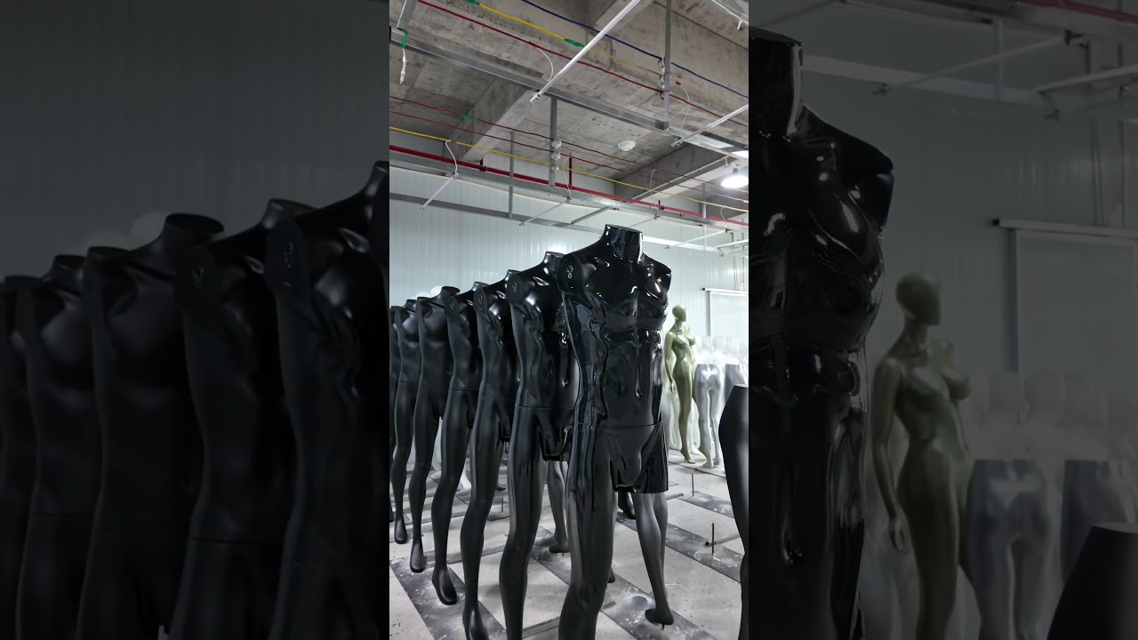 Factory Daily | Mannequin Painting Process & Display Ready#mannequin #mannequinfactory #factoryvlog